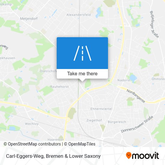Carl-Eggers-Weg map