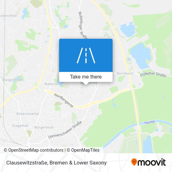Clausewitzstraße map