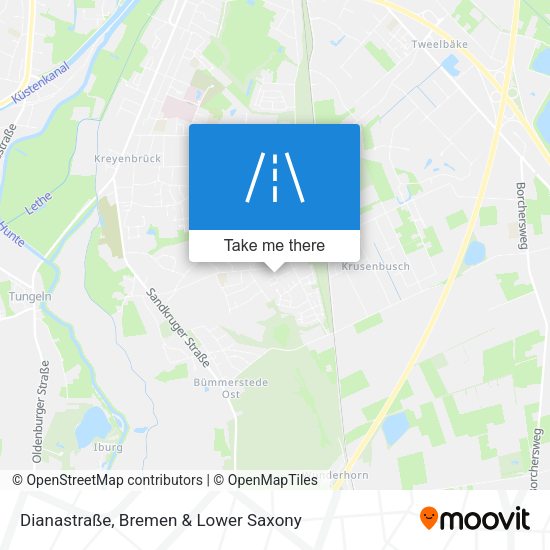 Dianastraße map