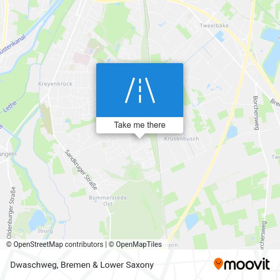 Dwaschweg map