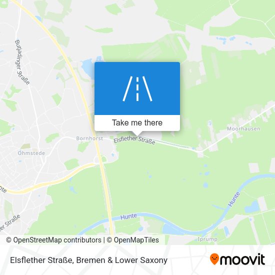 Elsflether Straße map