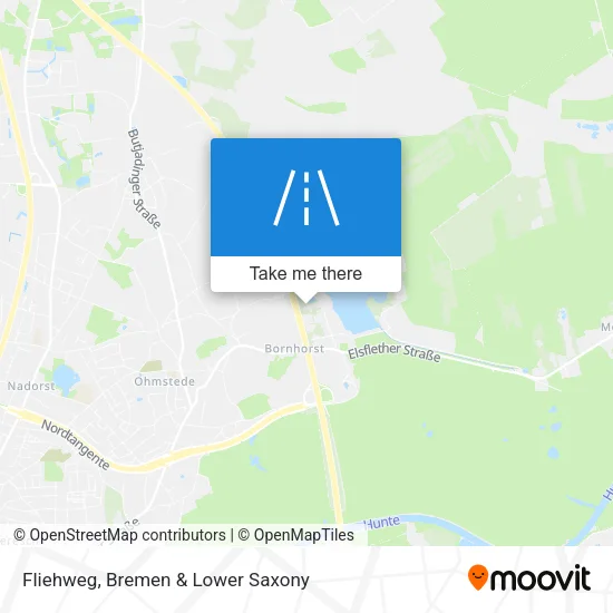 Карта Fliehweg