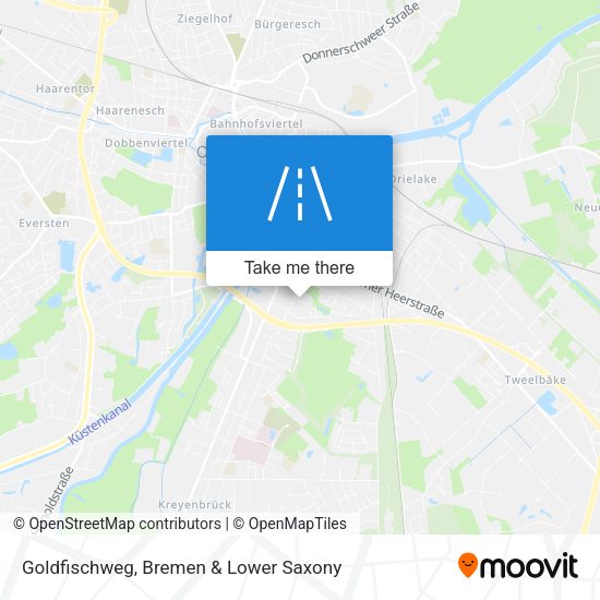 Goldfischweg map
