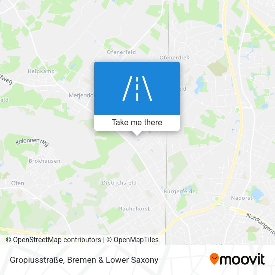 Gropiusstraße map