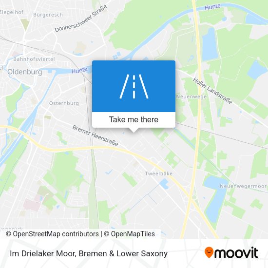 Im Drielaker Moor map