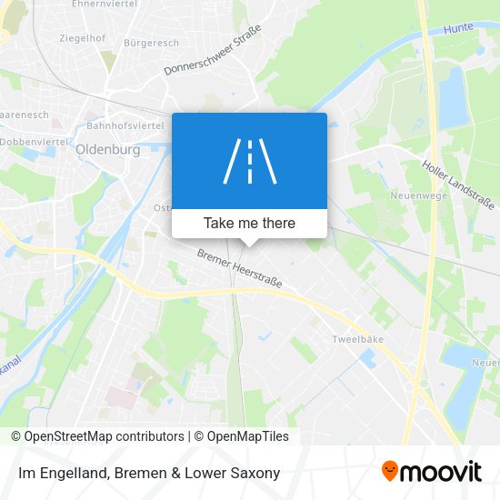 Im Engelland map