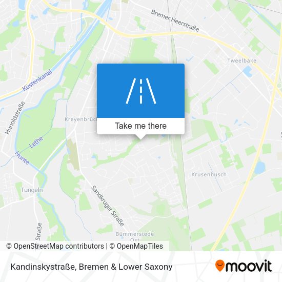 Kandinskystraße map