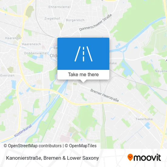 Карта Kanonierstraße
