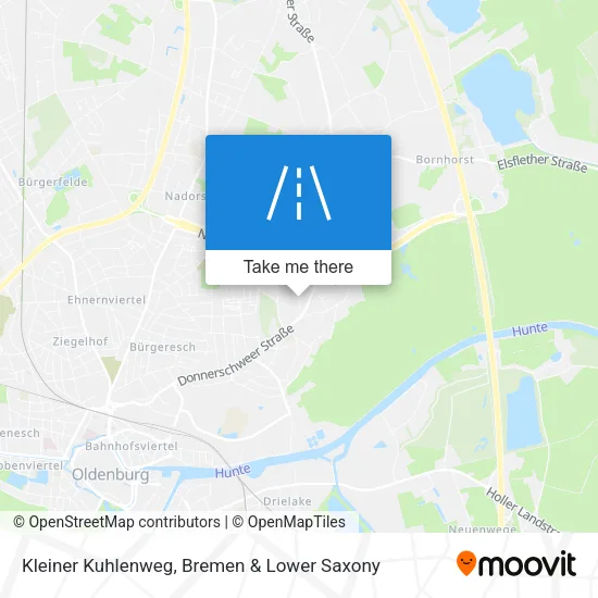 Карта Kleiner Kuhlenweg