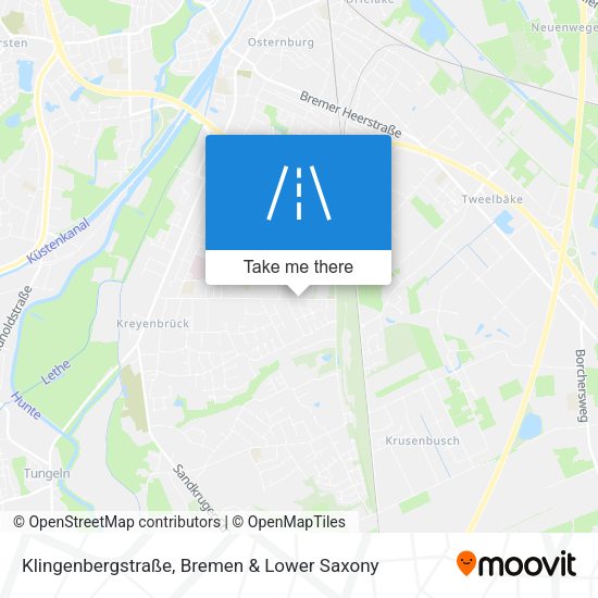 Klingenbergstraße map