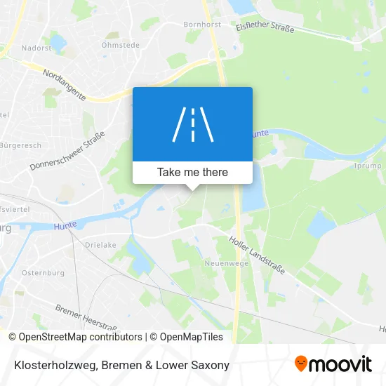 Карта Klosterholzweg