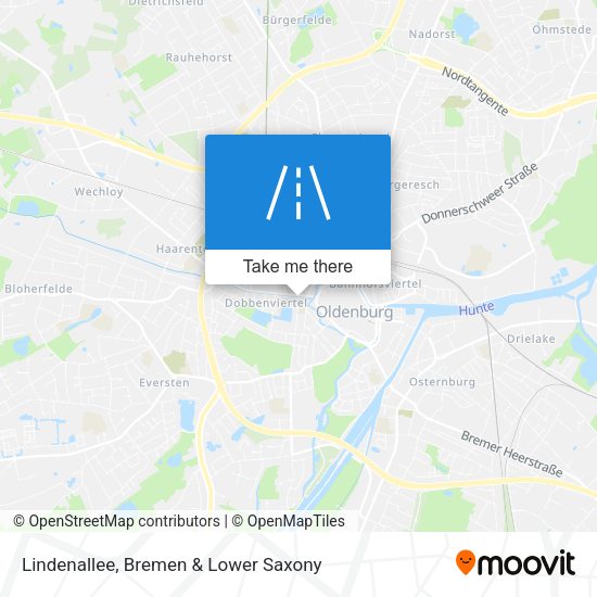 Lindenallee map