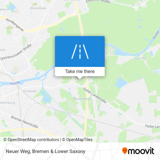 Neuer Weg map