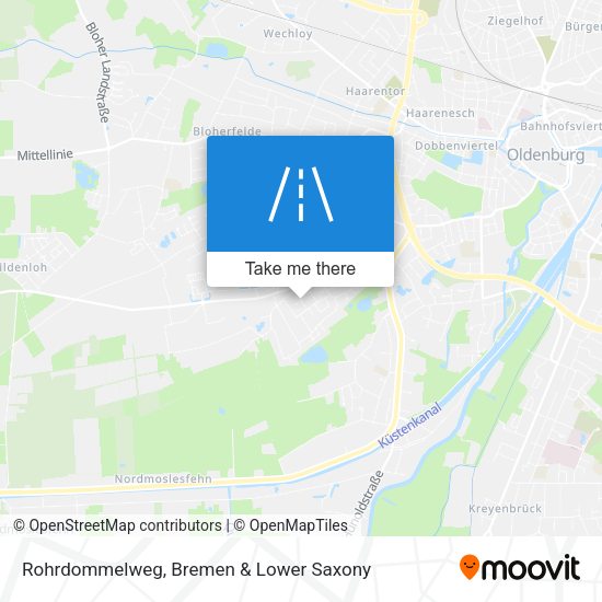 Rohrdommelweg map