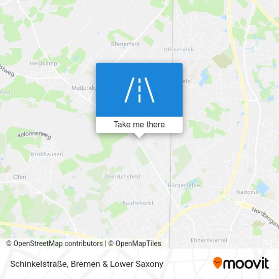 Schinkelstraße map