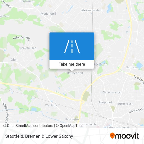 Stadtfeld map