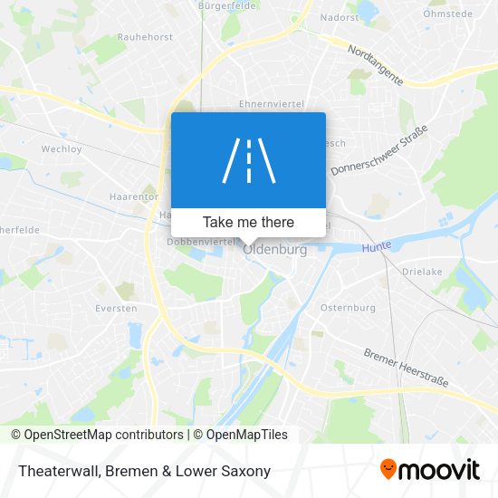 Theaterwall map