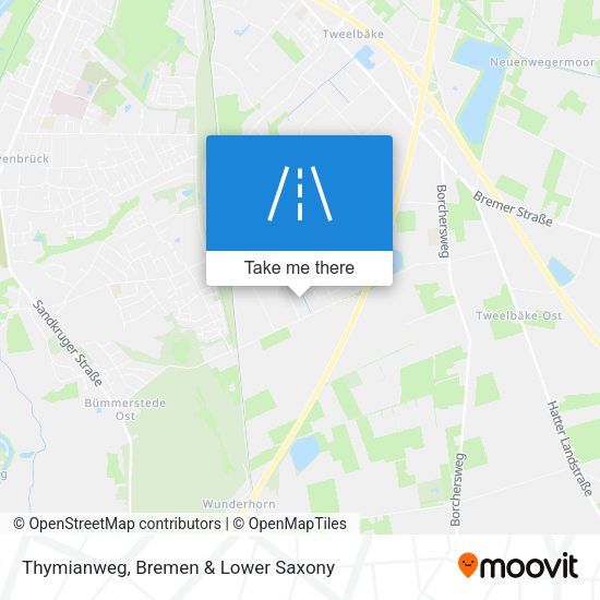 Thymianweg map