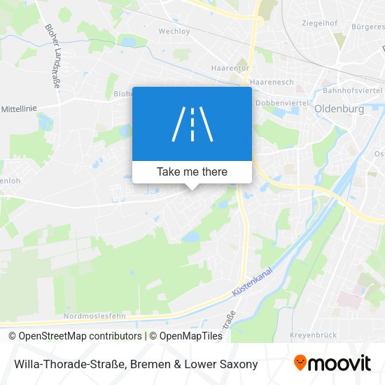 Willa-Thorade-Straße map