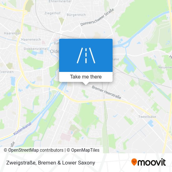 Zweigstraße map