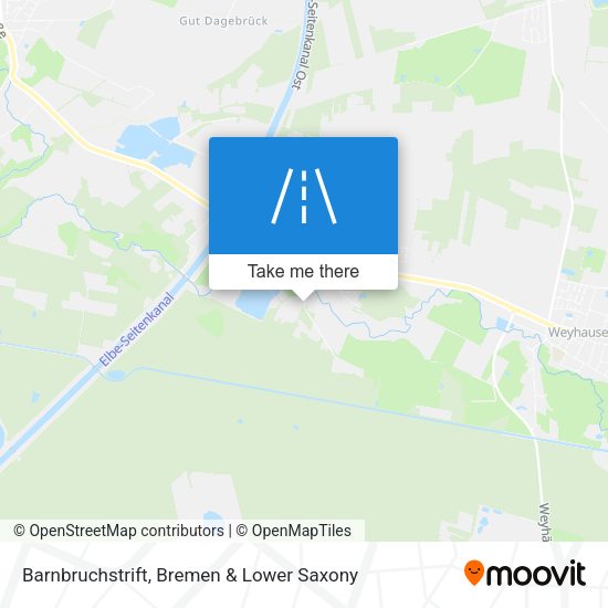 Barnbruchstrift map
