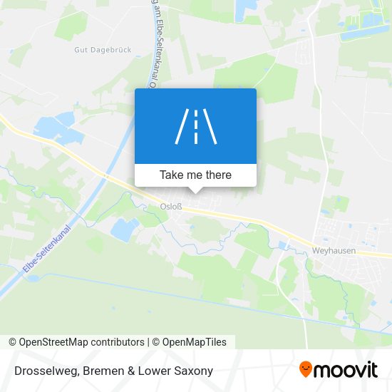 Drosselweg map