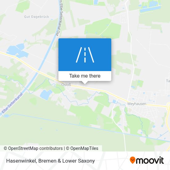 Hasenwinkel map