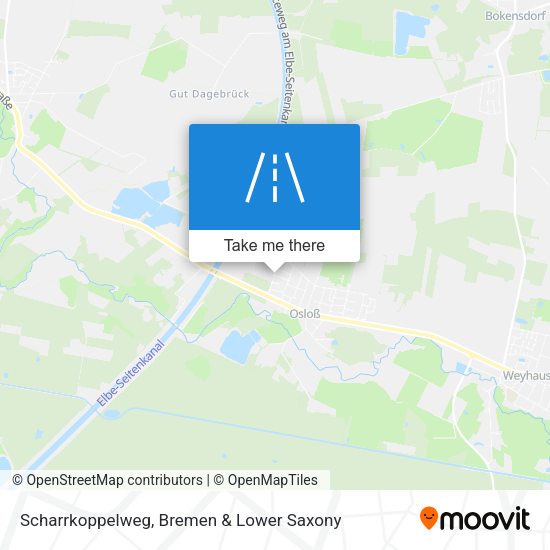 Scharrkoppelweg map