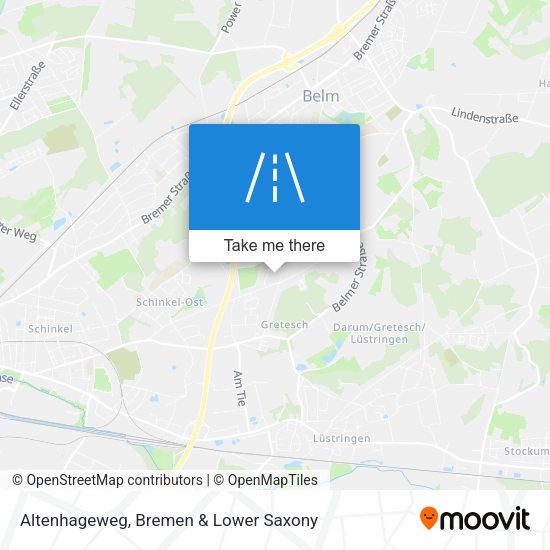 Altenhageweg map