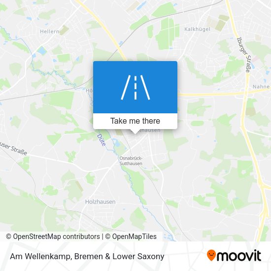 Am Wellenkamp map