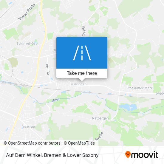 Auf Dem Winkel map