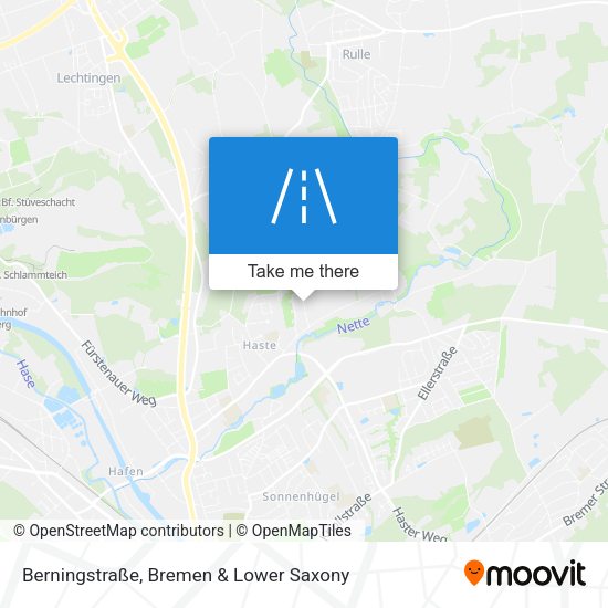 Berningstraße map