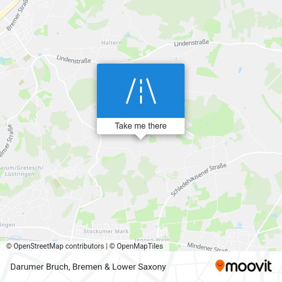 Darumer Bruch map