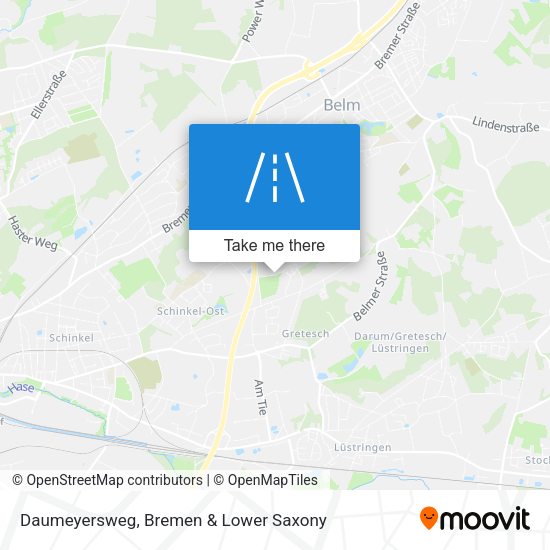 Daumeyersweg map