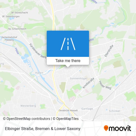 Elbinger Straße map