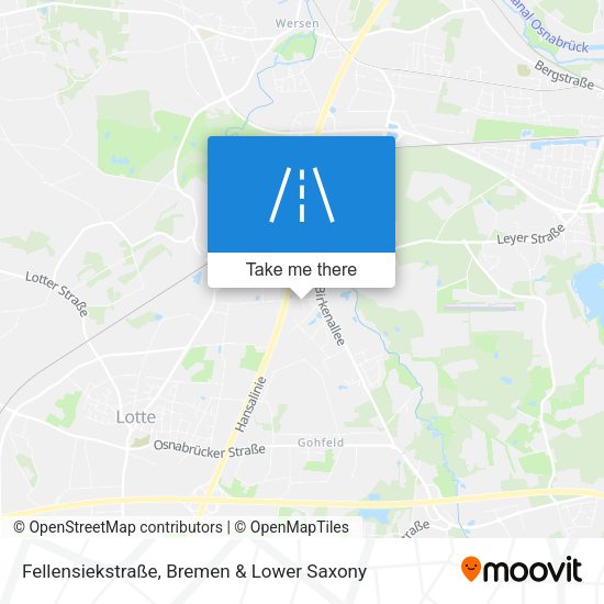 Fellensiekstraße map