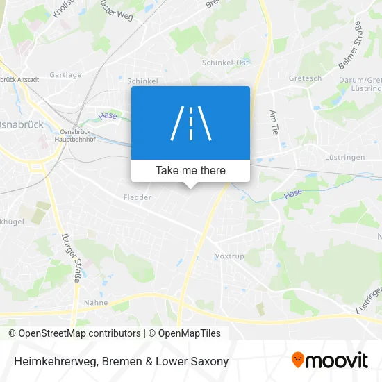 Карта Heimkehrerweg