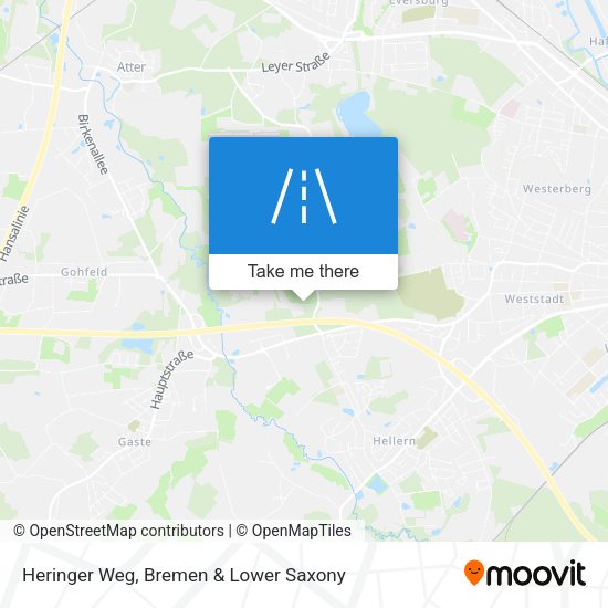 Heringer Weg map