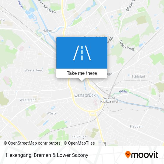 Hexengang map
