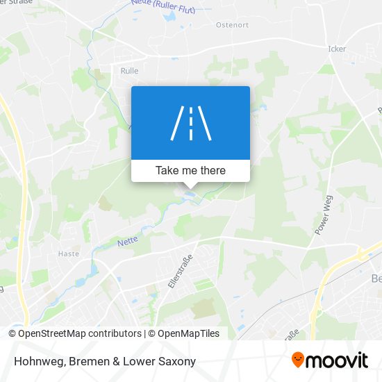 Hohnweg map