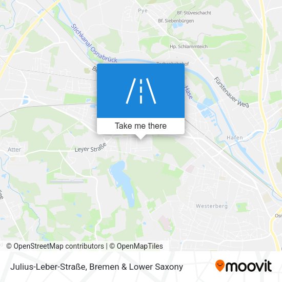 Julius-Leber-Straße map