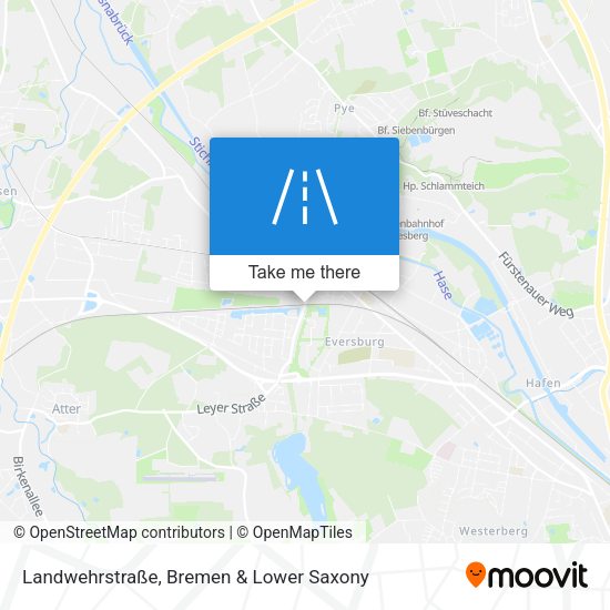 Landwehrstraße map
