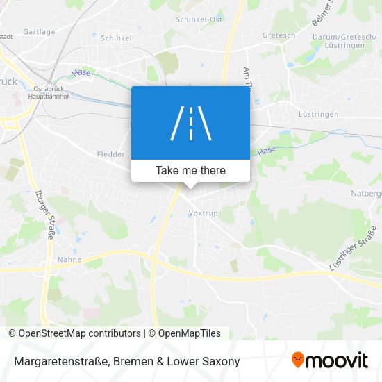 Margaretenstraße map