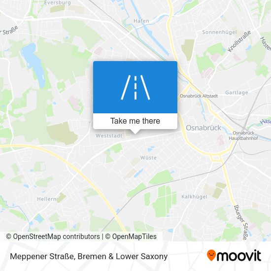 Meppener Straße map