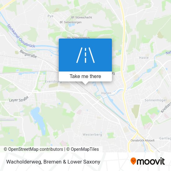 Wacholderweg map