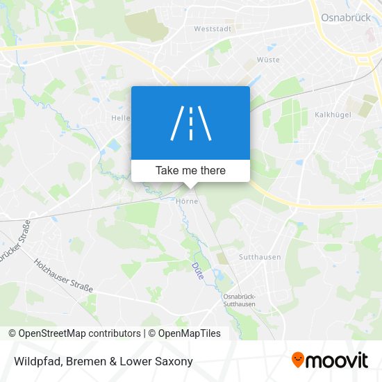 Wildpfad map