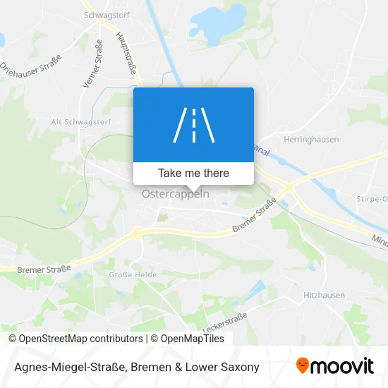 Карта Agnes-Miegel-Straße