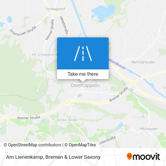 Am Lienenkamp map