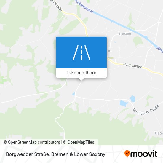 Borgwedder Straße map