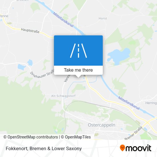 Fokkenort map
